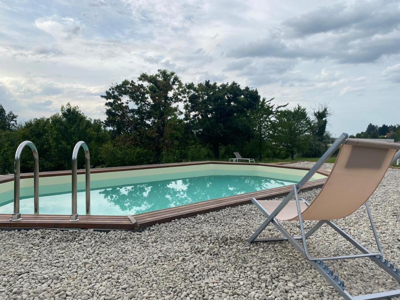 La Casa Di Roby-1 Appartamento La Morra Con Piscina Exterior foto